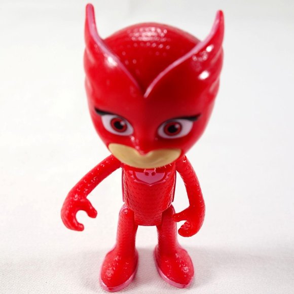 Just Play PJ Masks Cat Boy Owlette Gekko Night Ninja Lot of 4 Action Figures - Picture 4 of 8